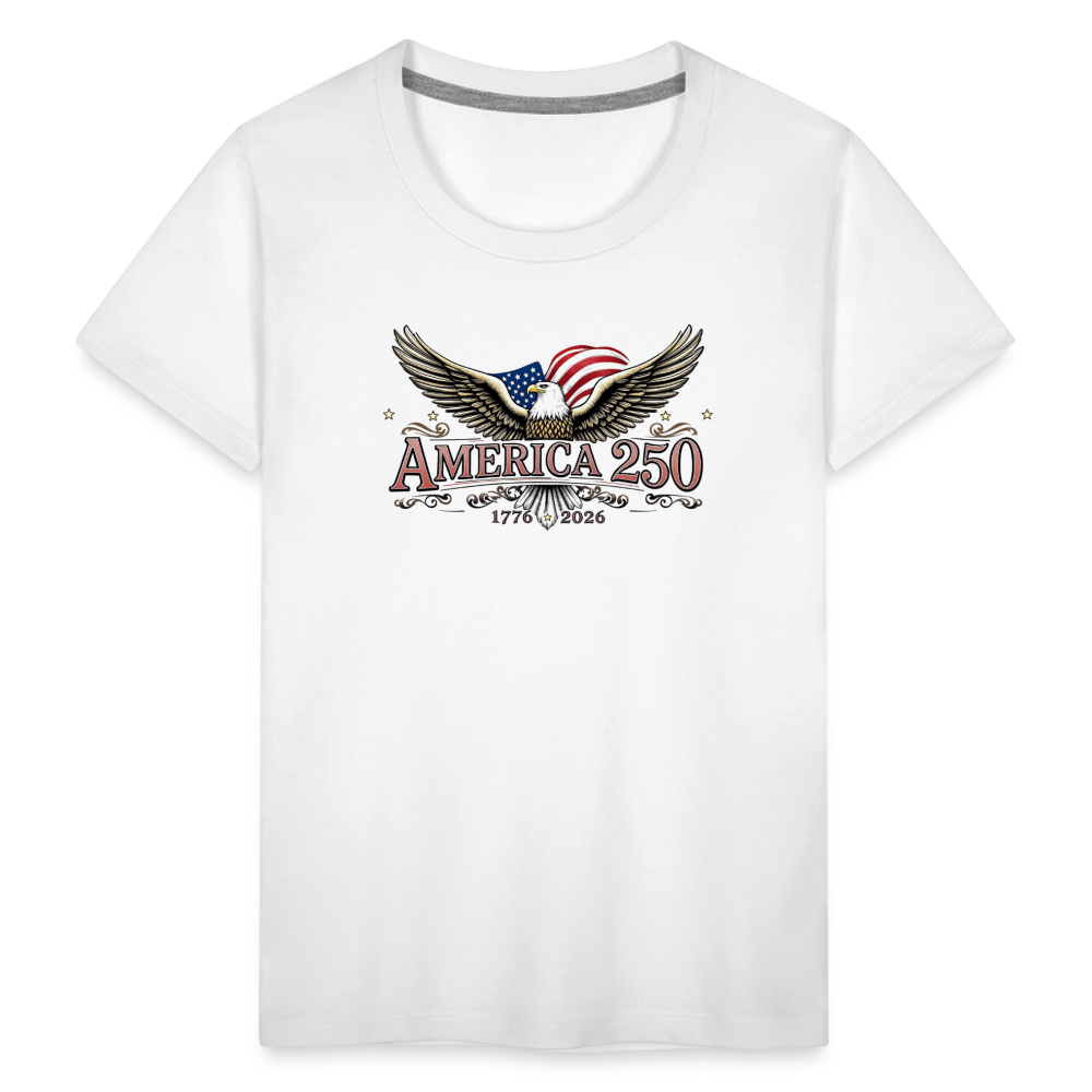 AMERICA 250 Toddler Premium T-Shirt - white
