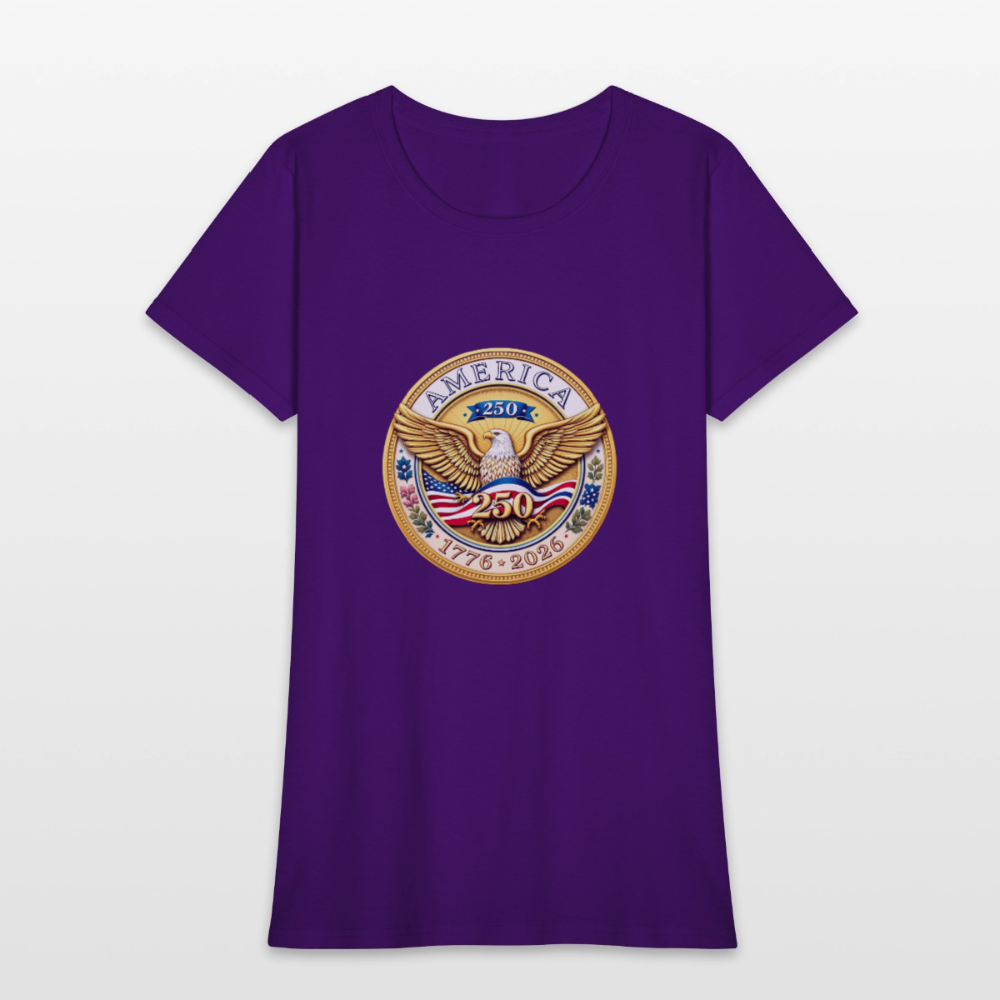 AMERICA 250 Women's T-Shirt - purple