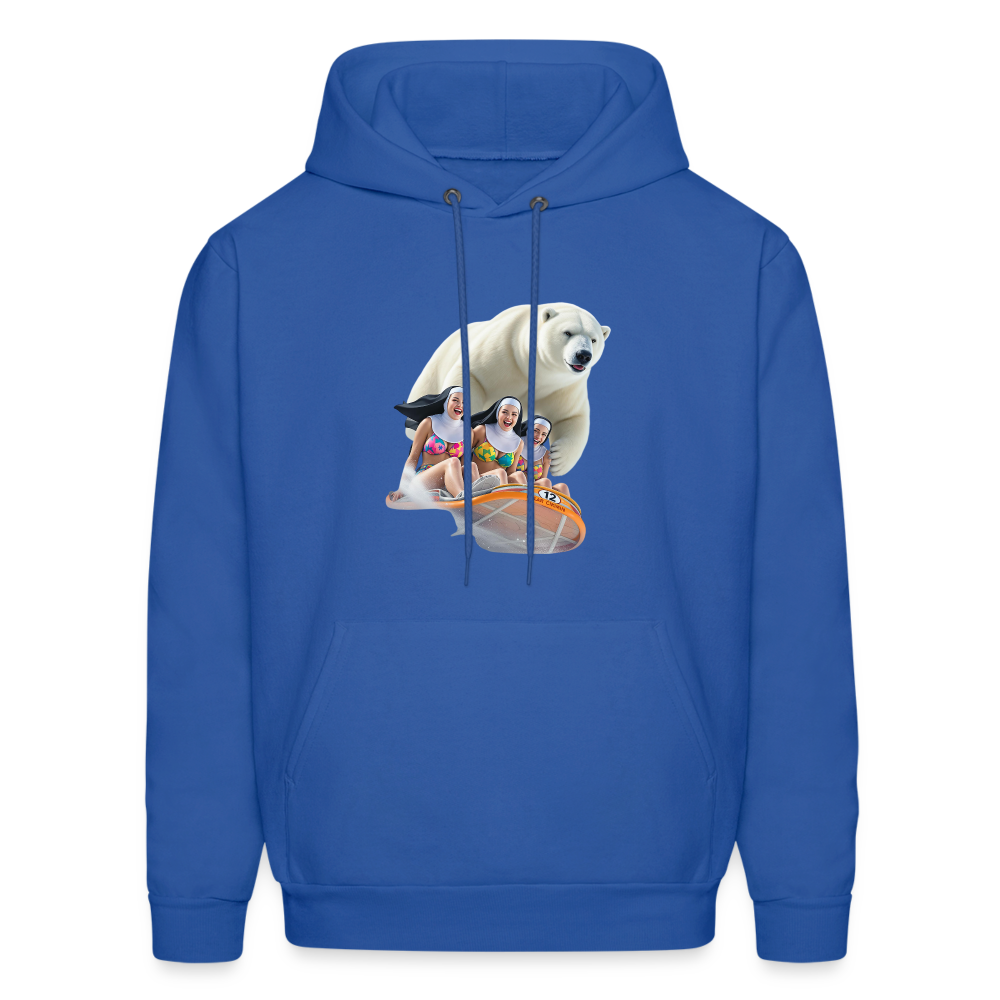 SLED SISTERS Men's Hoodie - royal blue