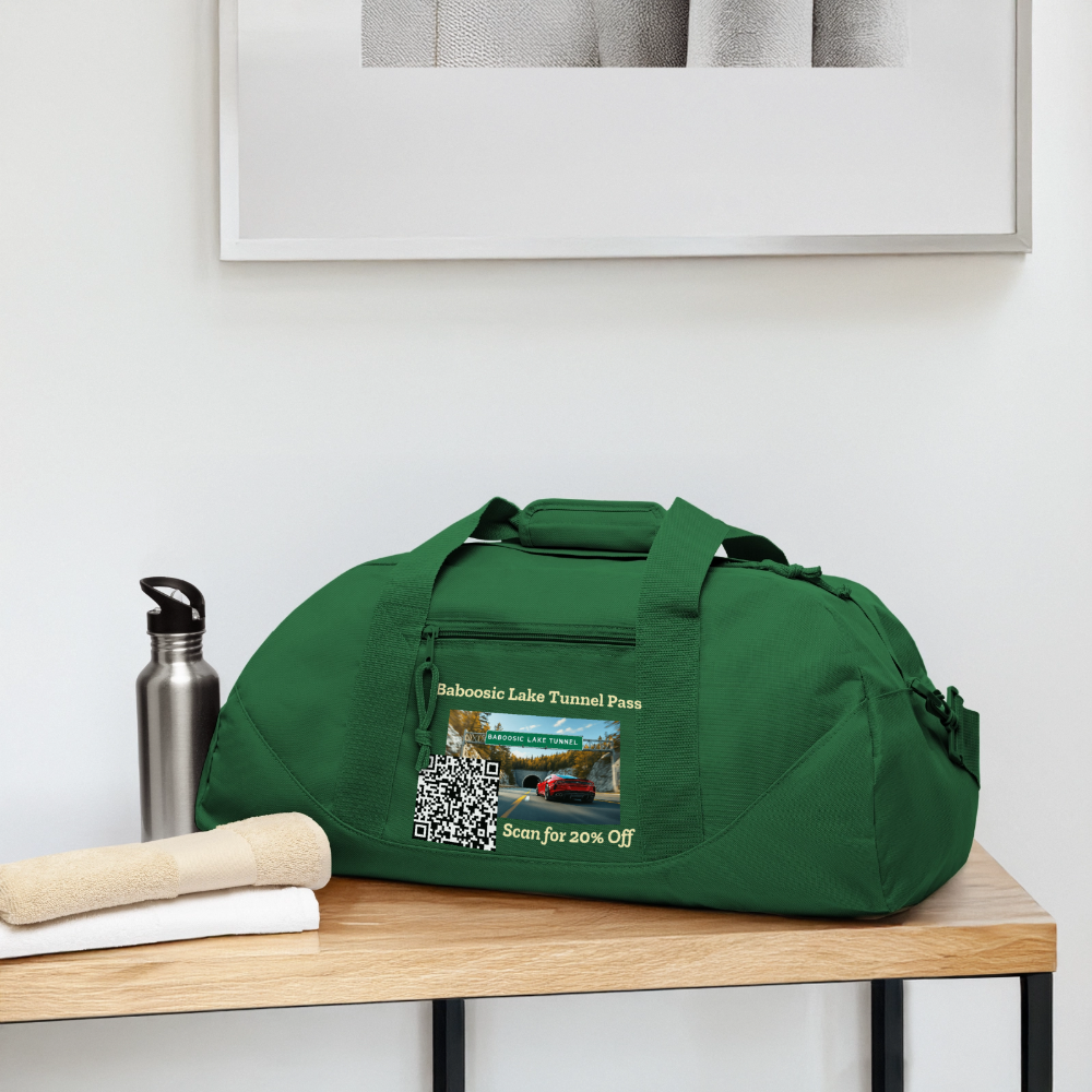 BABOOSIC LAKE TUNNEL PASS Duffel Bag - forest green