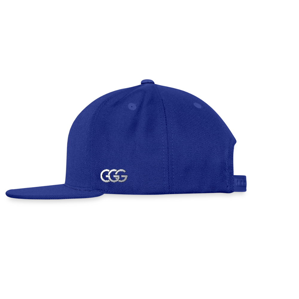 GGG TM LOGO 3 Snapback Baseball Cap - royal blue