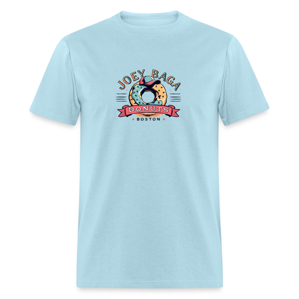 JOEY BAGA DONUTS BOSTON Haines Unisex Classic T-Shirt - powder blue