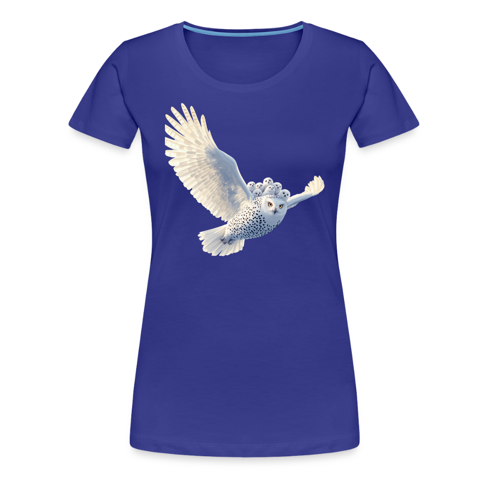 HOOTIE SNOW OWLS Women’s Premium T-Shirt - royal blue