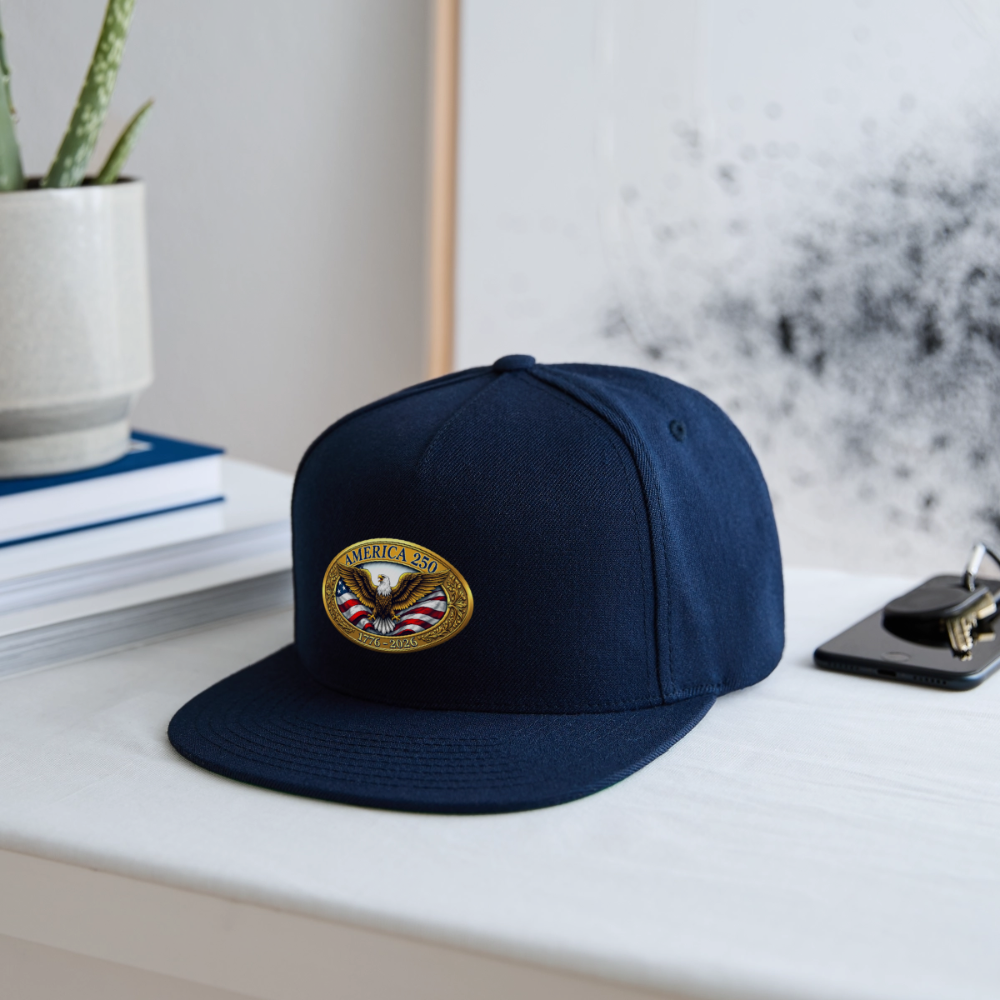 AMERICA 250 Snapback Baseball Cap - navy