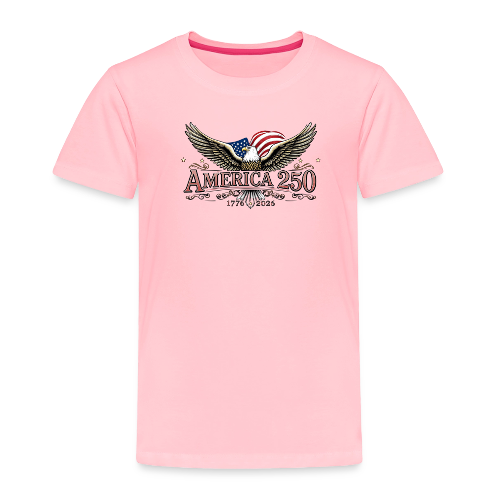 AMERICA 250 Toddler Premium T-Shirt - pink