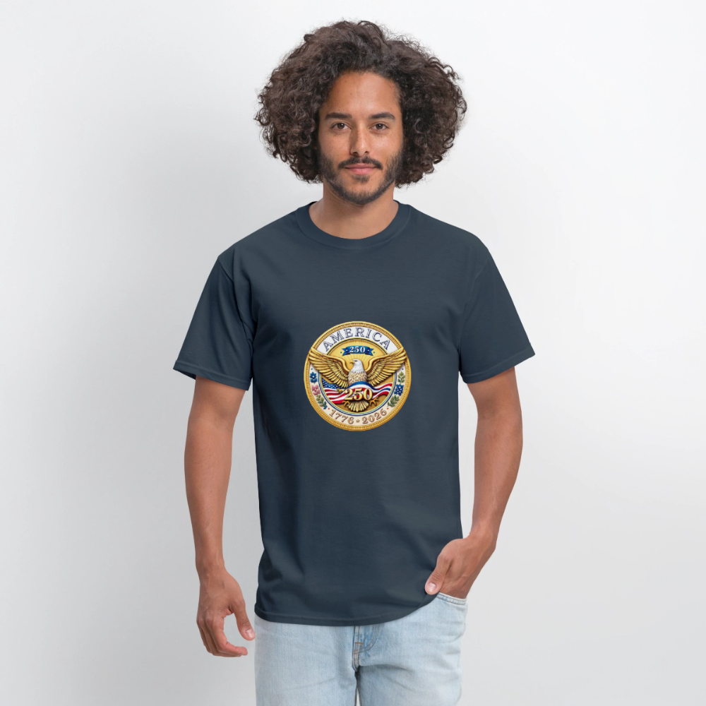 AMERICA 250 Men's T-Shirt -  blue dusk