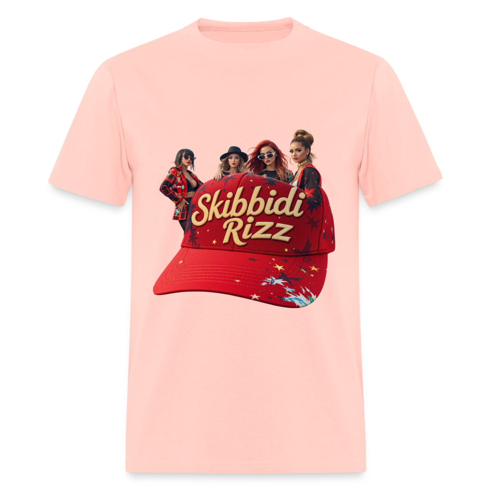 Skibbidi Rizz Authentic Unisex Classic T-Shirt - blush pink 