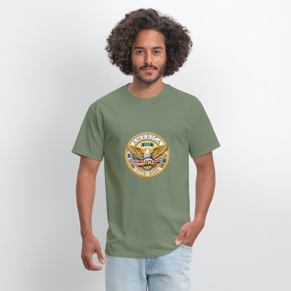 AMERICA 250 Men's T-Shirt - military green