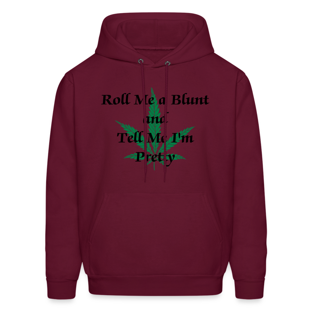 SIE CAPS ROLL ME A BLUNT Haines Hoodie P170 - burgundy