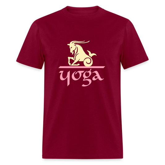 SIE CAPS "GOAT YOGA" Unisex Classic T-ShirtUnisex Classic T-Shirt - burgundy