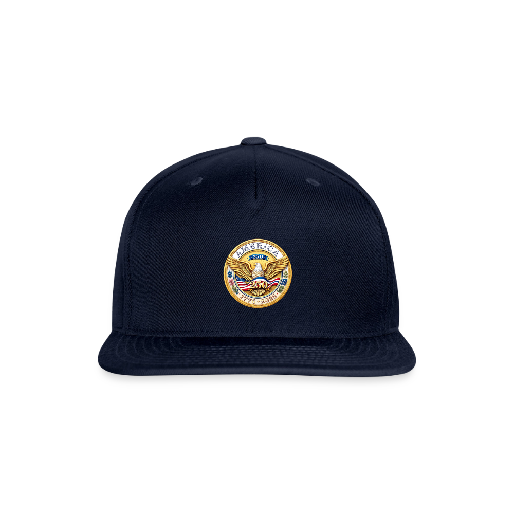 AMERICA 250 ORIGINAL Snapback Baseball Cap - navy