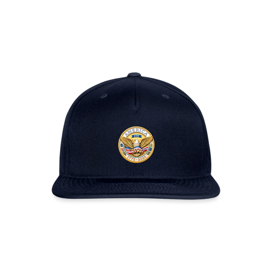 AMERICA 250 ORIGINAL Snapback Baseball Cap - navy