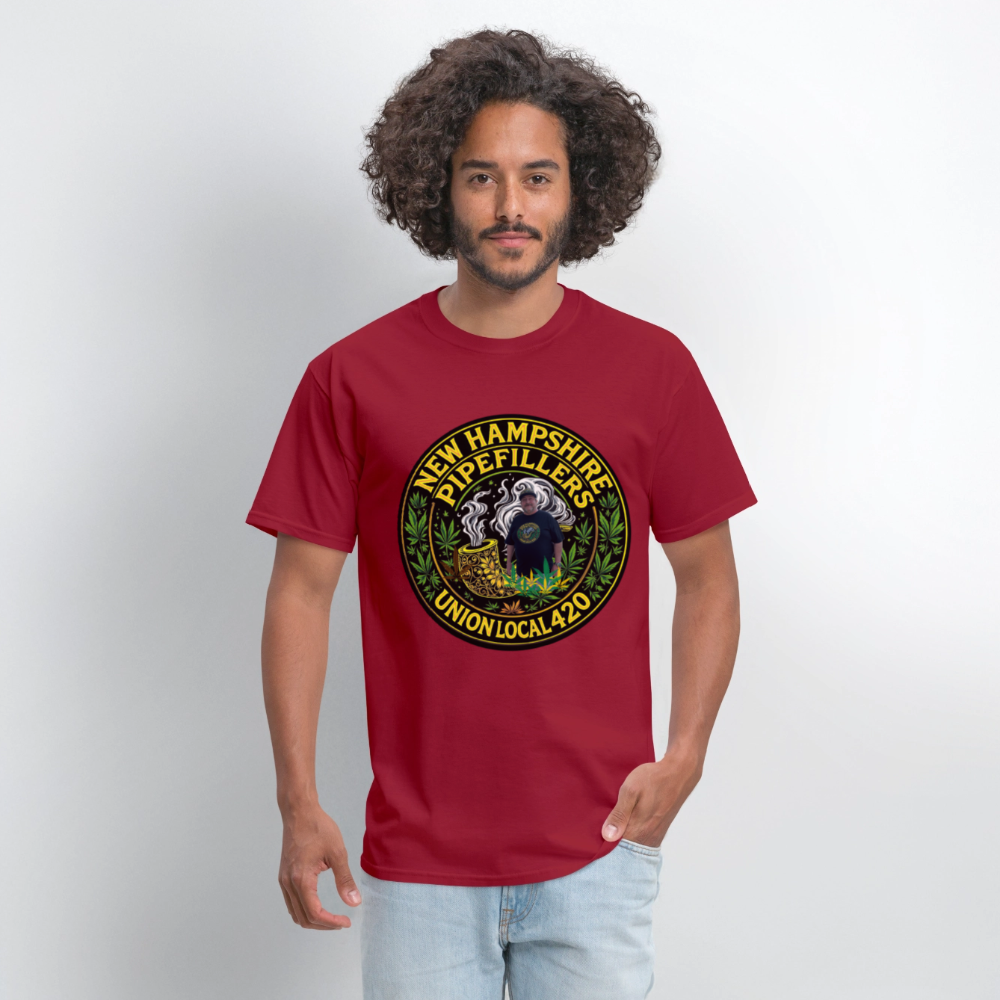 CHRIS 420 Unisex Classic T-Shirt - dark red