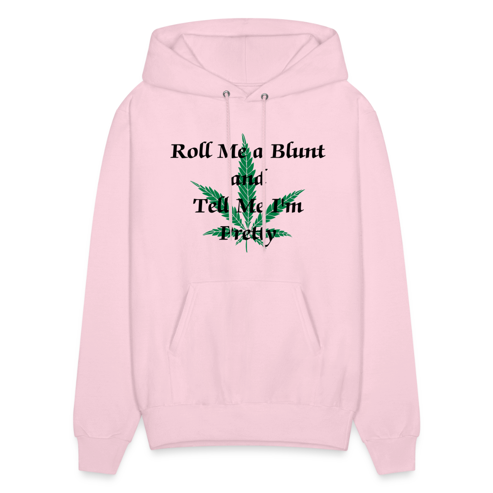 SIE CAPS ROLL ME A BLUNT Haines Hoodie P170 - pale pink