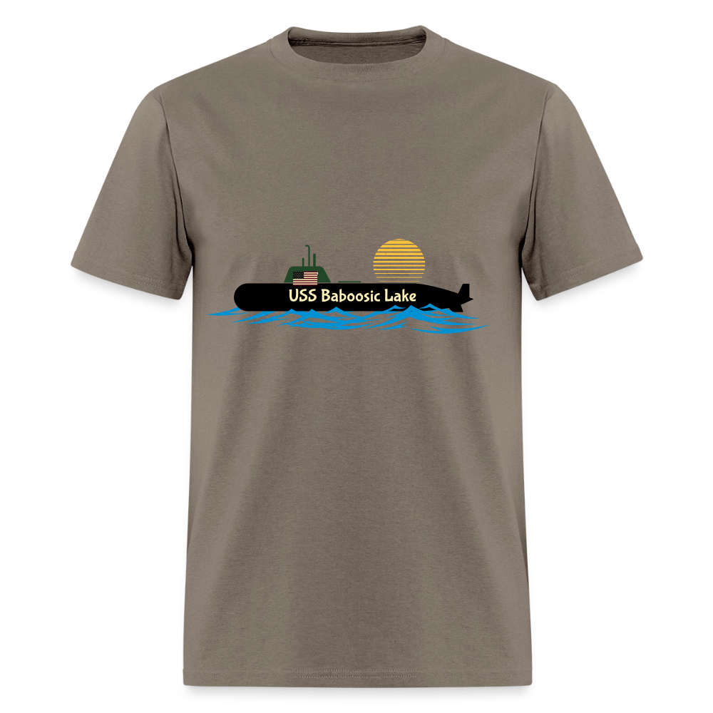 USS BABOOSIC LAKE Hanes Unisex Classic T-Shirt - safari
