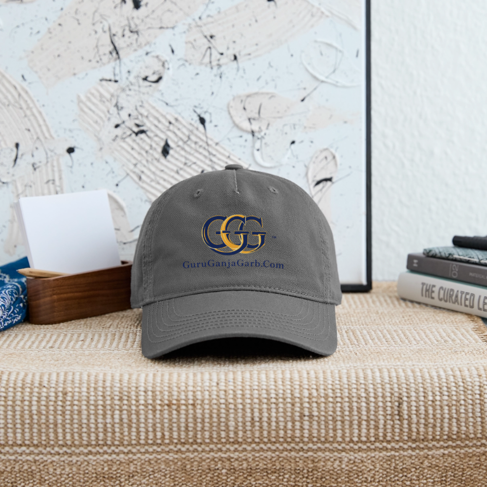 GGG TM Organic Baseball Cap - charcoal