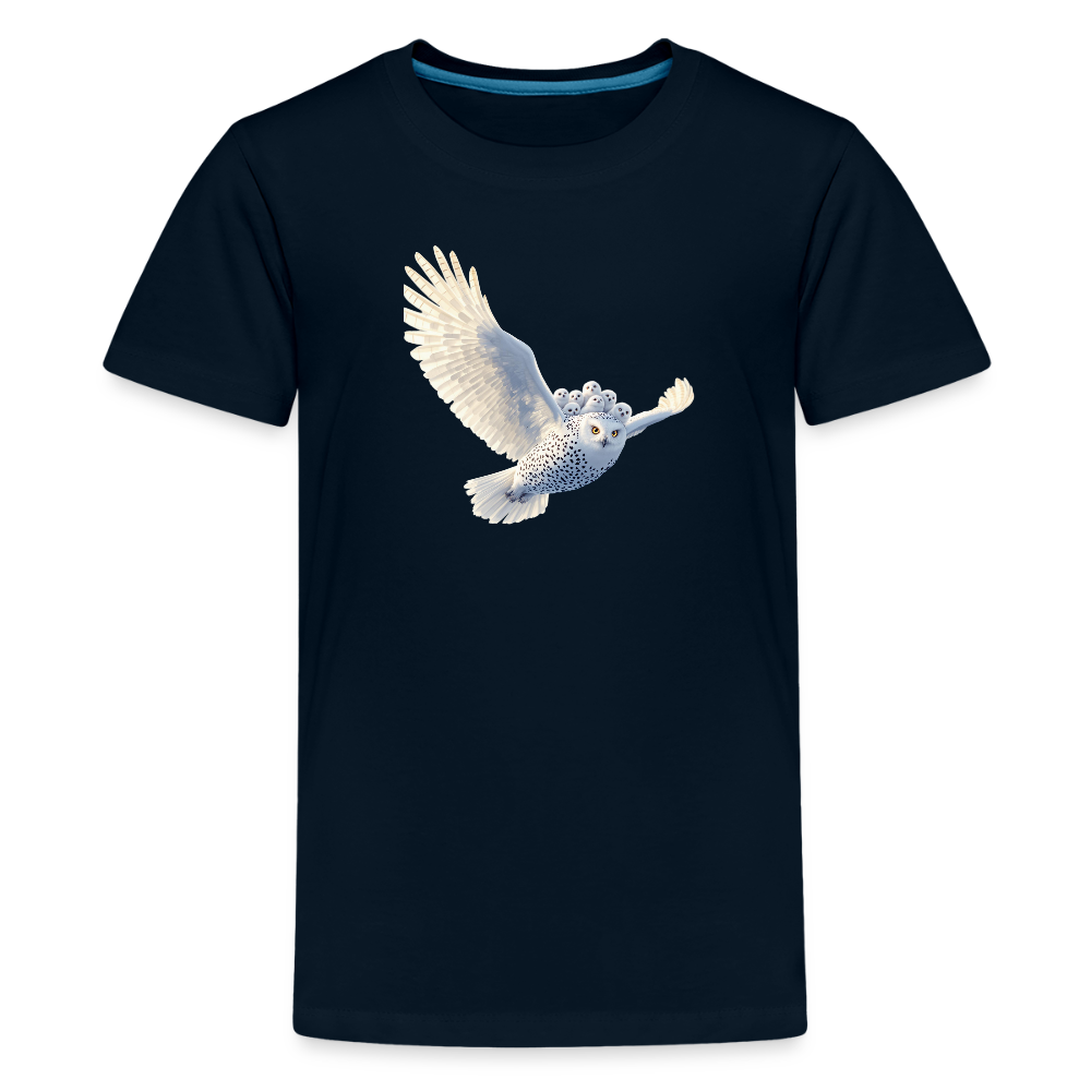 HOOTIE Kids' Premium T-Shirt - deep navy