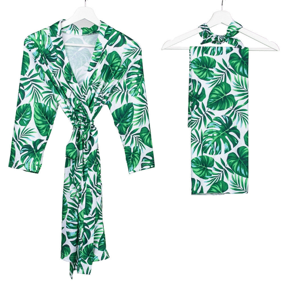 Maternity Gown Three Piece Delivery Set