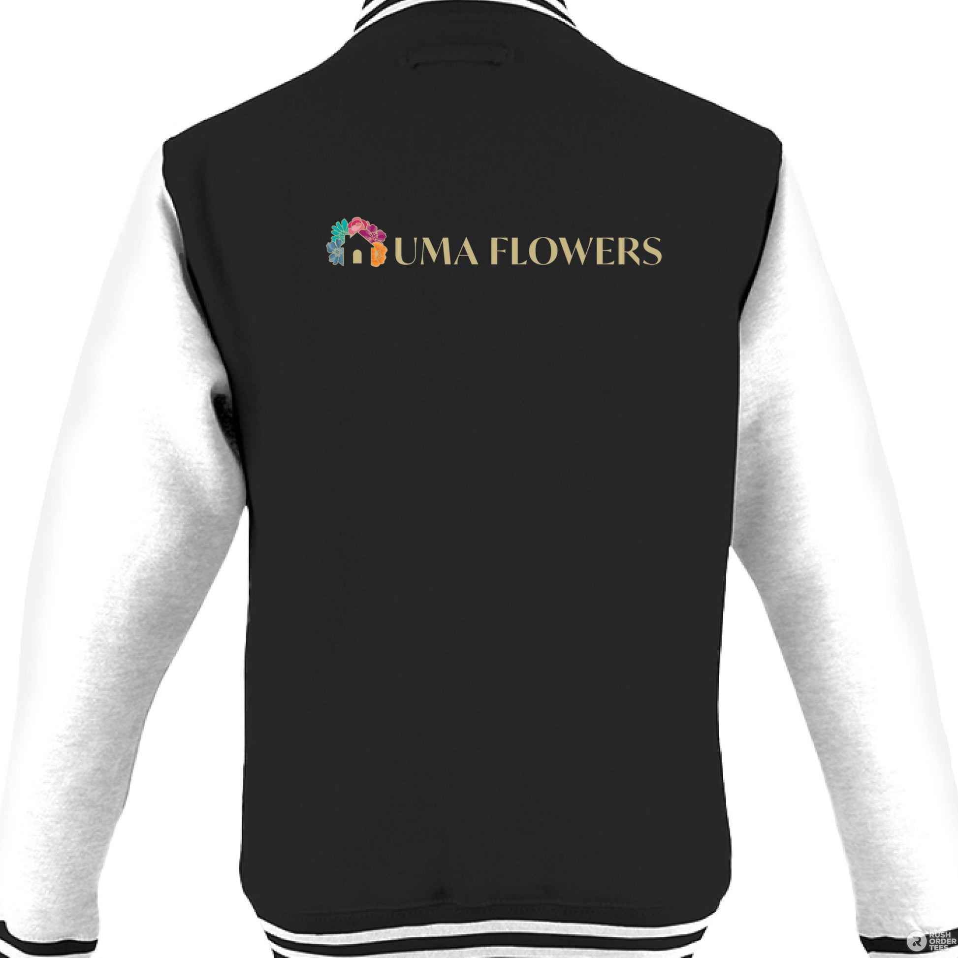 JET BLACK/ WHITE - BACK