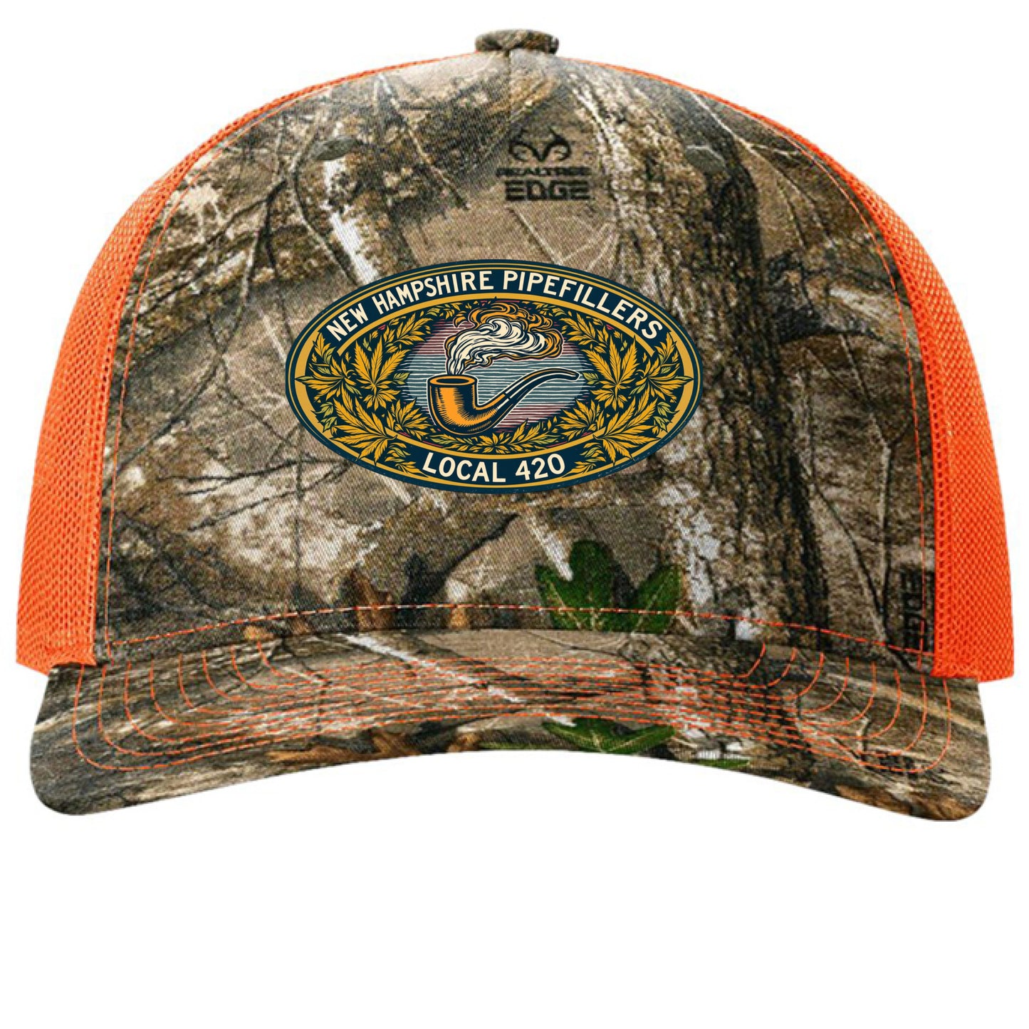 Realtree Edge/ Neon Orange - FRONT