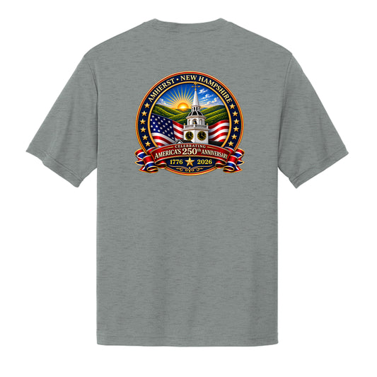 Grey Concrete Heather - ST350 - BACK