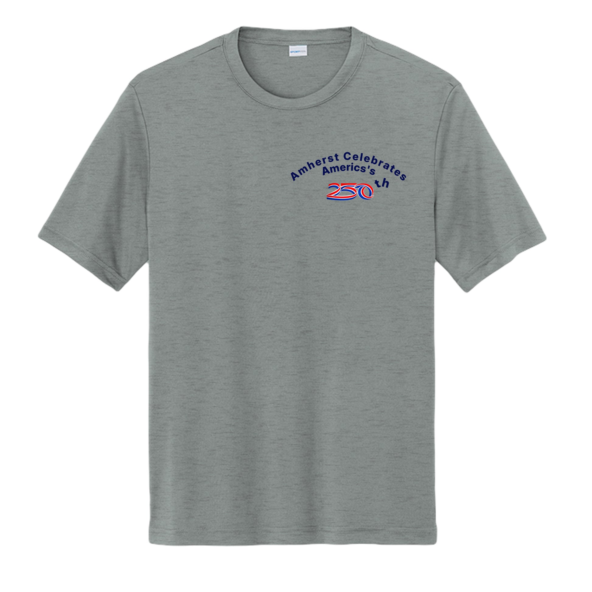 Grey Concrete Heather - ST350 - FRONT