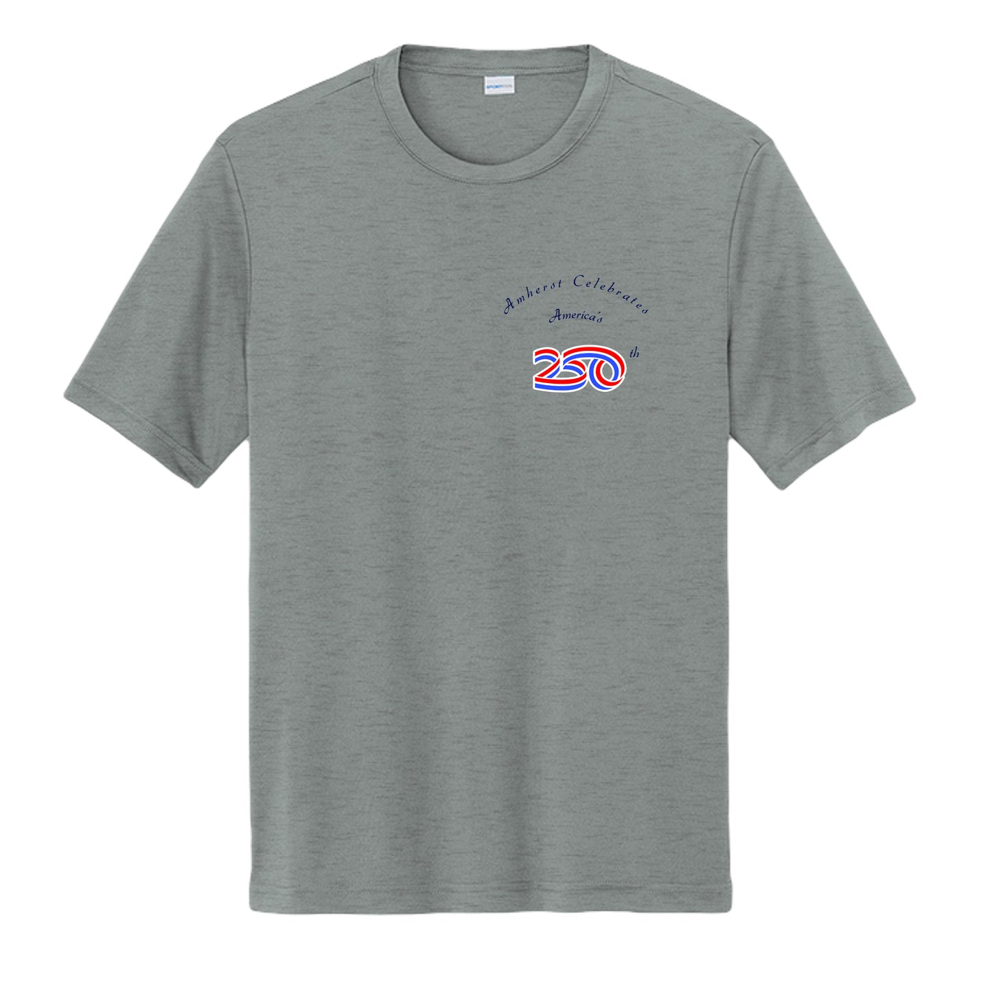 Grey Concrete Heather - ST350 - FRONT