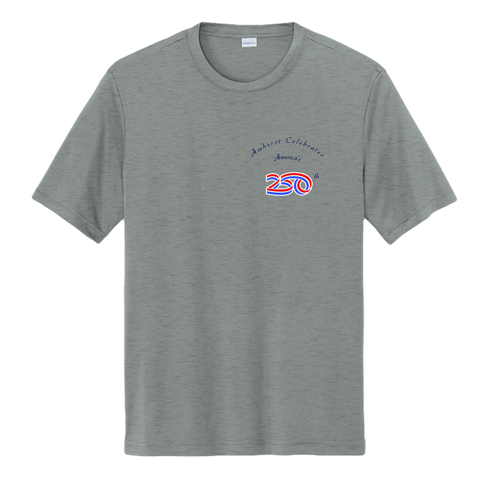 Grey Concrete Heather - ST350 - FRONT
