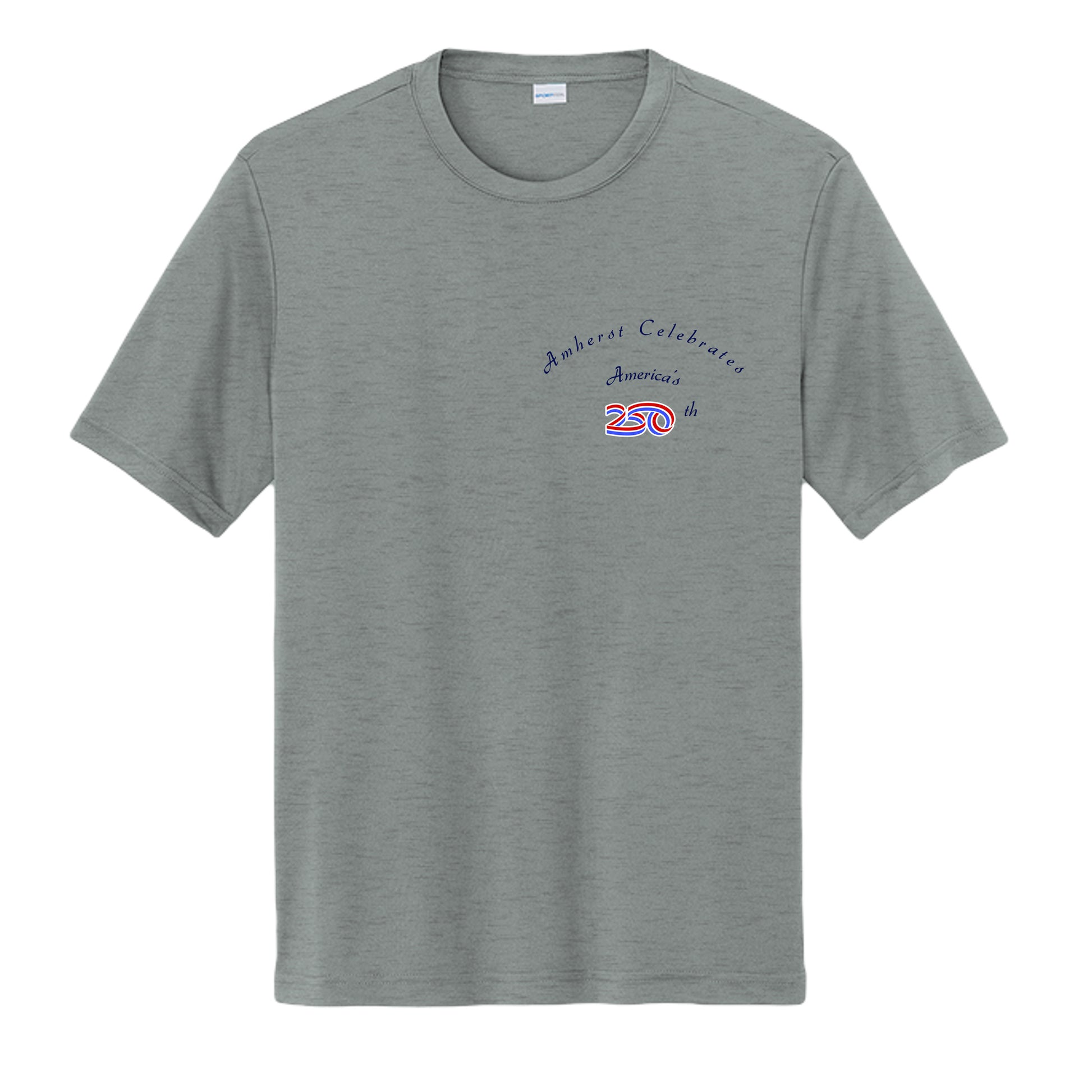 Grey Concrete Heather - ST350 - FRONT