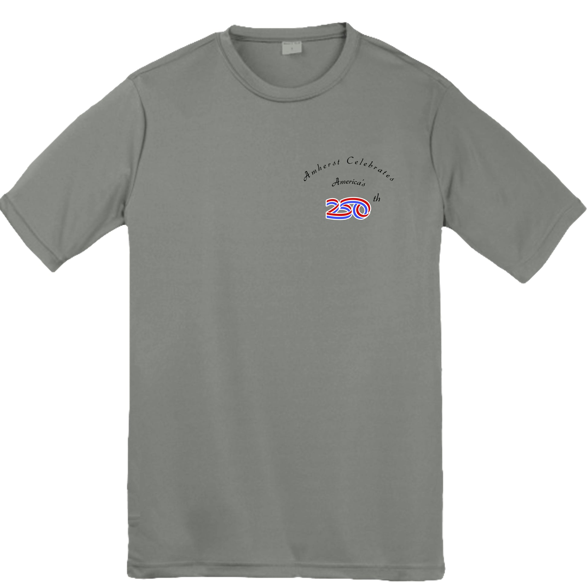 Grey Concrete Heather - YST350 - FRONT