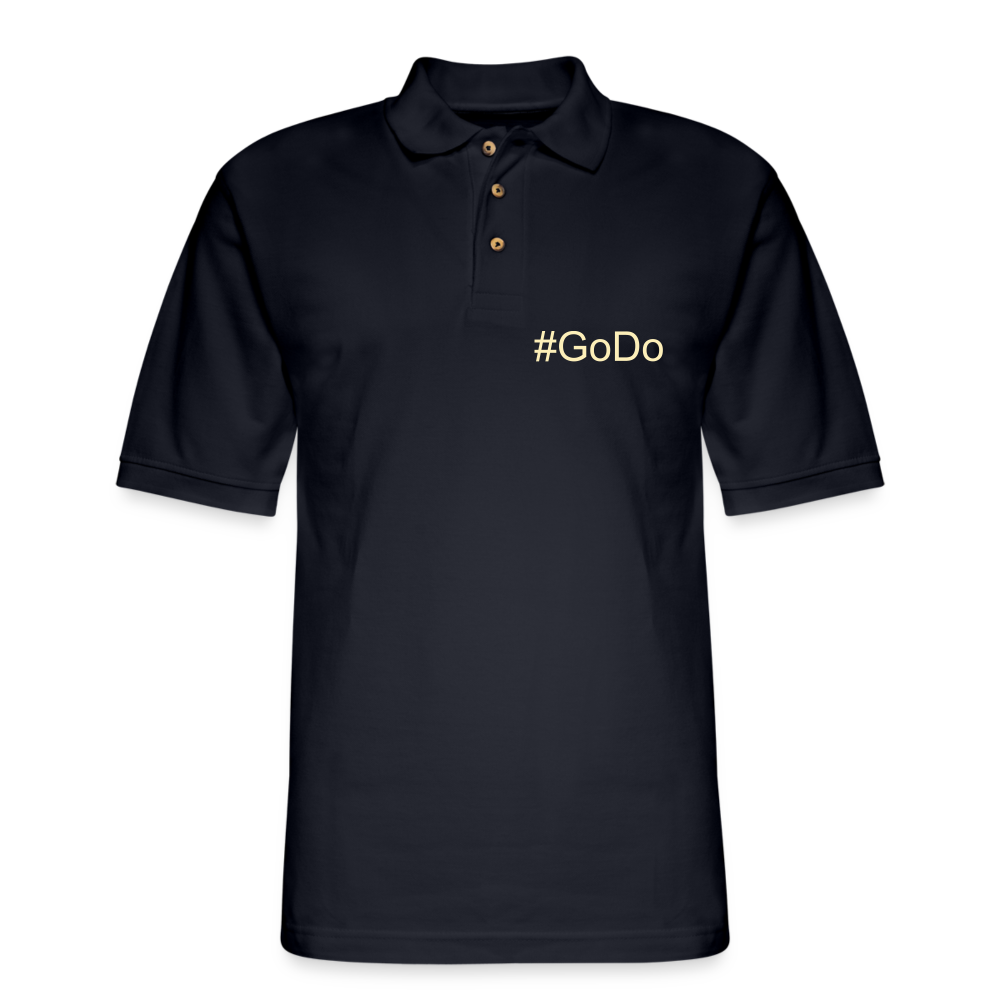 Men's Pique Polo Shirt - midnight navy