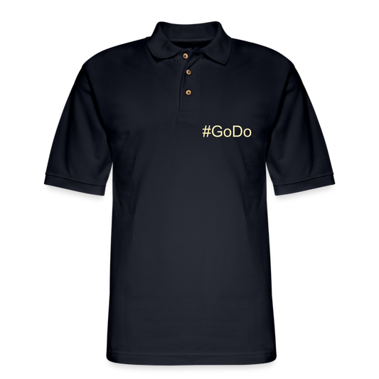 Men's Pique Polo Shirt - midnight navy