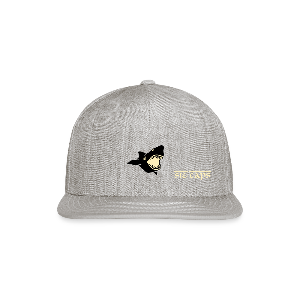 Snapback Baseball Cap - heather gray