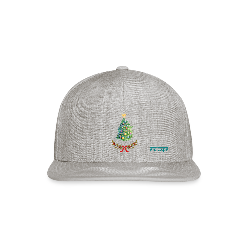 TREE WTEA Snapback Baseball Cap - heather gray