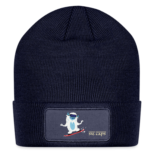 Patch Beanie - navy