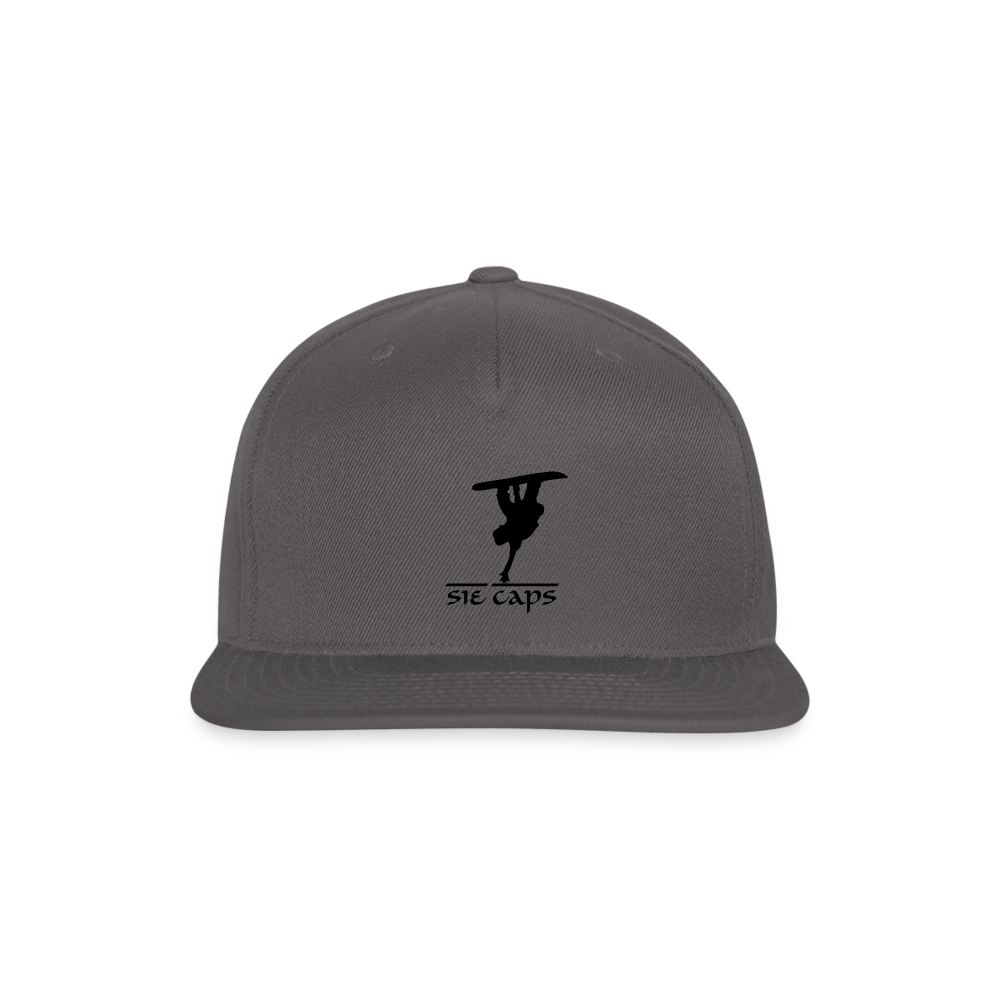 KNARLEY STEEZE 2 Snapback Baseball Cap - dark grey