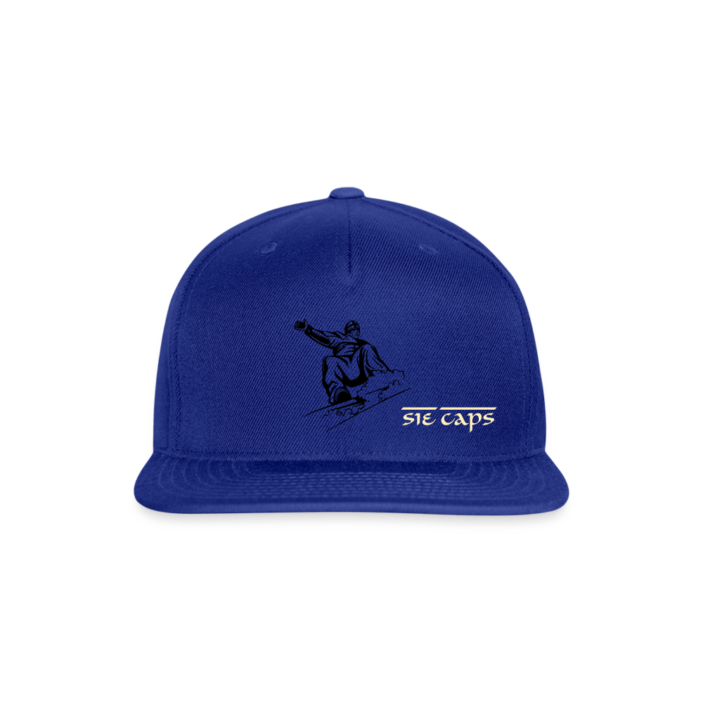 SIE CAPS "CRUSIN" Snapback Baseball Cap - royal blue