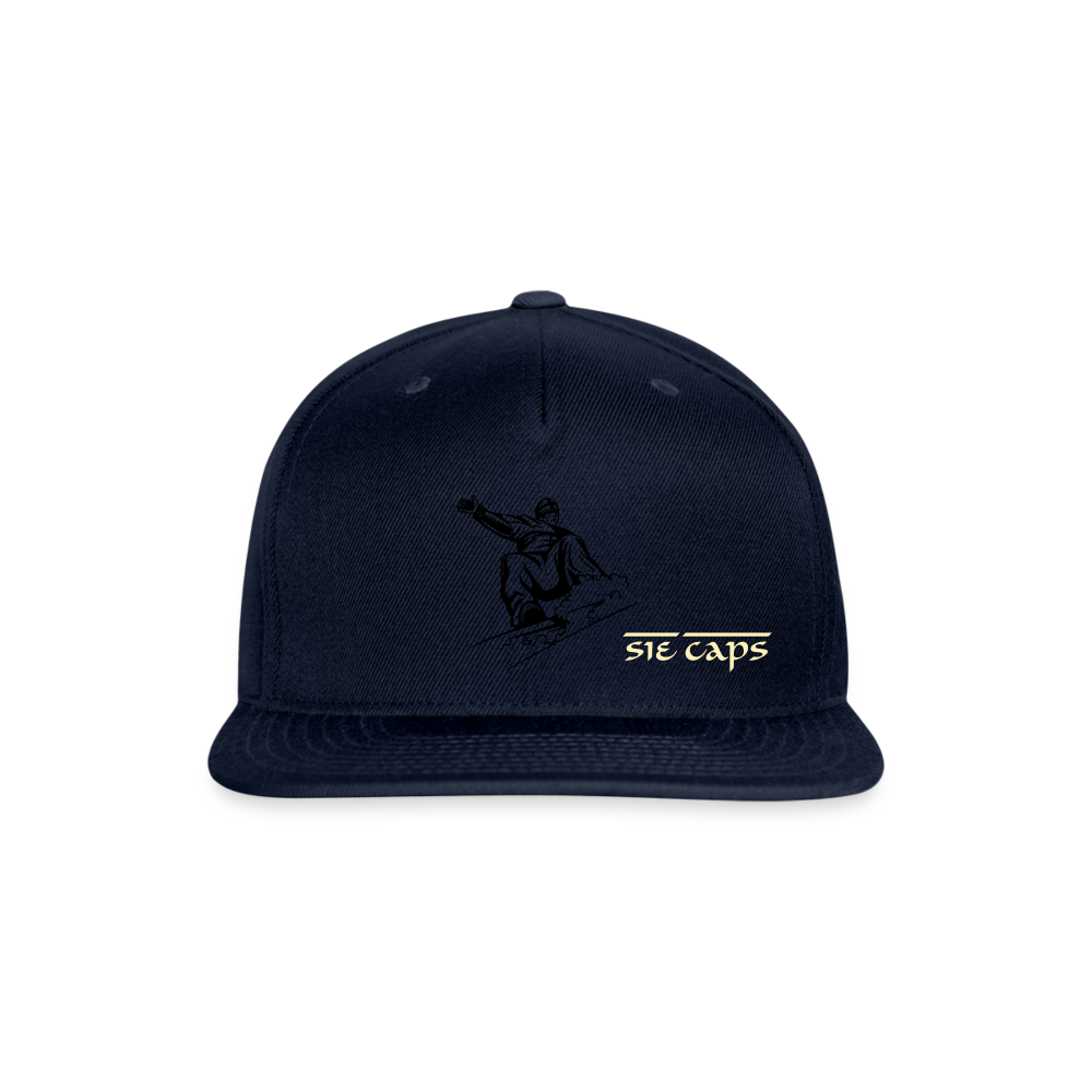 SIE CAPS "CRUSIN" Snapback Baseball Cap - navy
