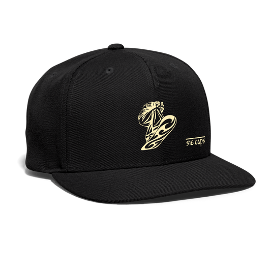 SHREEDIN THE GNAR Snapback Baseball Cap - black