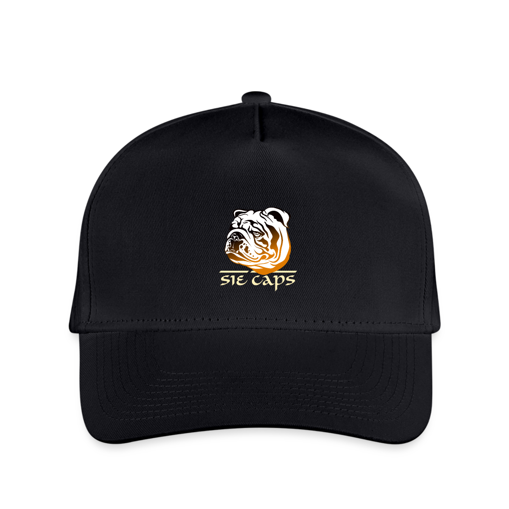 Bulldog Kid's Baseball Cap - black