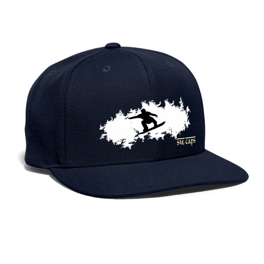 SIE CAPS "FRESHY POW POW" Snapback Baseball Cap - navy