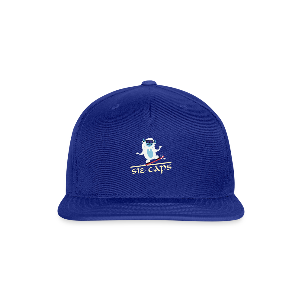 SIE CAPS "ABOMINAL HITTIN" Snapback Baseball Cap - royal blue
