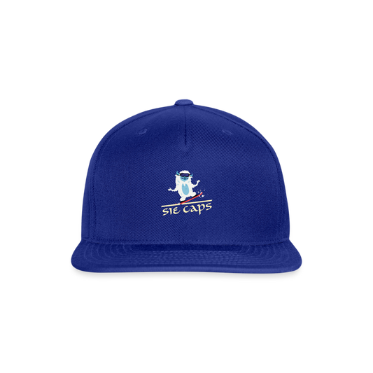 SIE CAPS "ABOMINAL HITTIN" Snapback Baseball Cap - royal blue