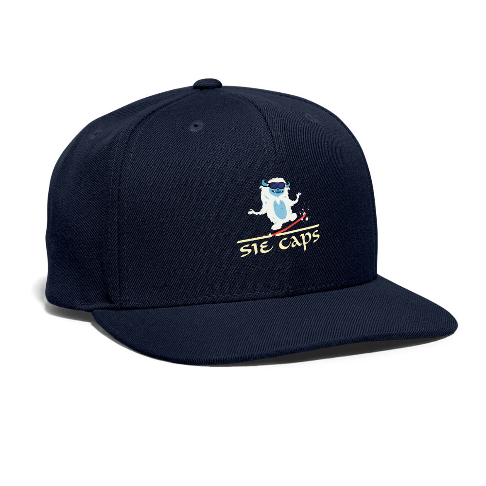 SIE CAPS "ABOMINAL HITTIN" Snapback Baseball Cap - navy