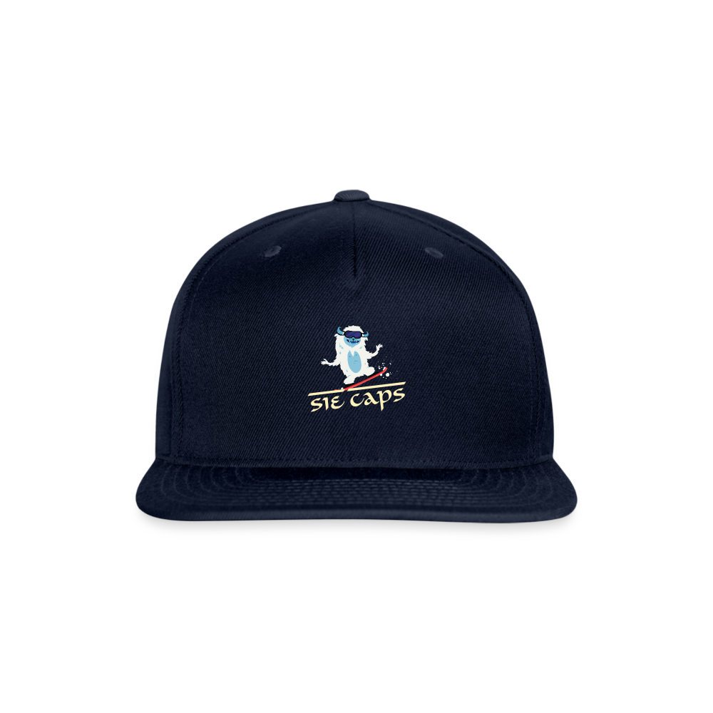 SIE CAPS "ABOMINAL HITTIN" Snapback Baseball Cap - navy