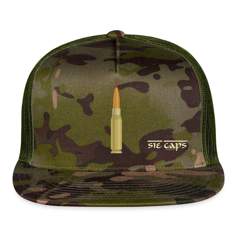 SIE CAPS "CAMO AMMO" Vented Snapback Cap - MultiCam\green