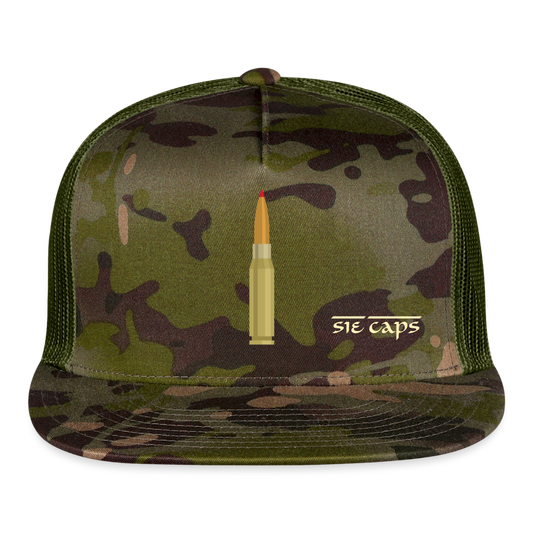 SIE CAPS "CAMO AMMO" Vented Snapback Cap - MultiCam\green