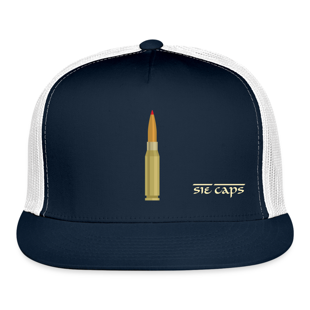 SIE CAPS "CAMO AMMO" Vented Snapback Cap - navy/white