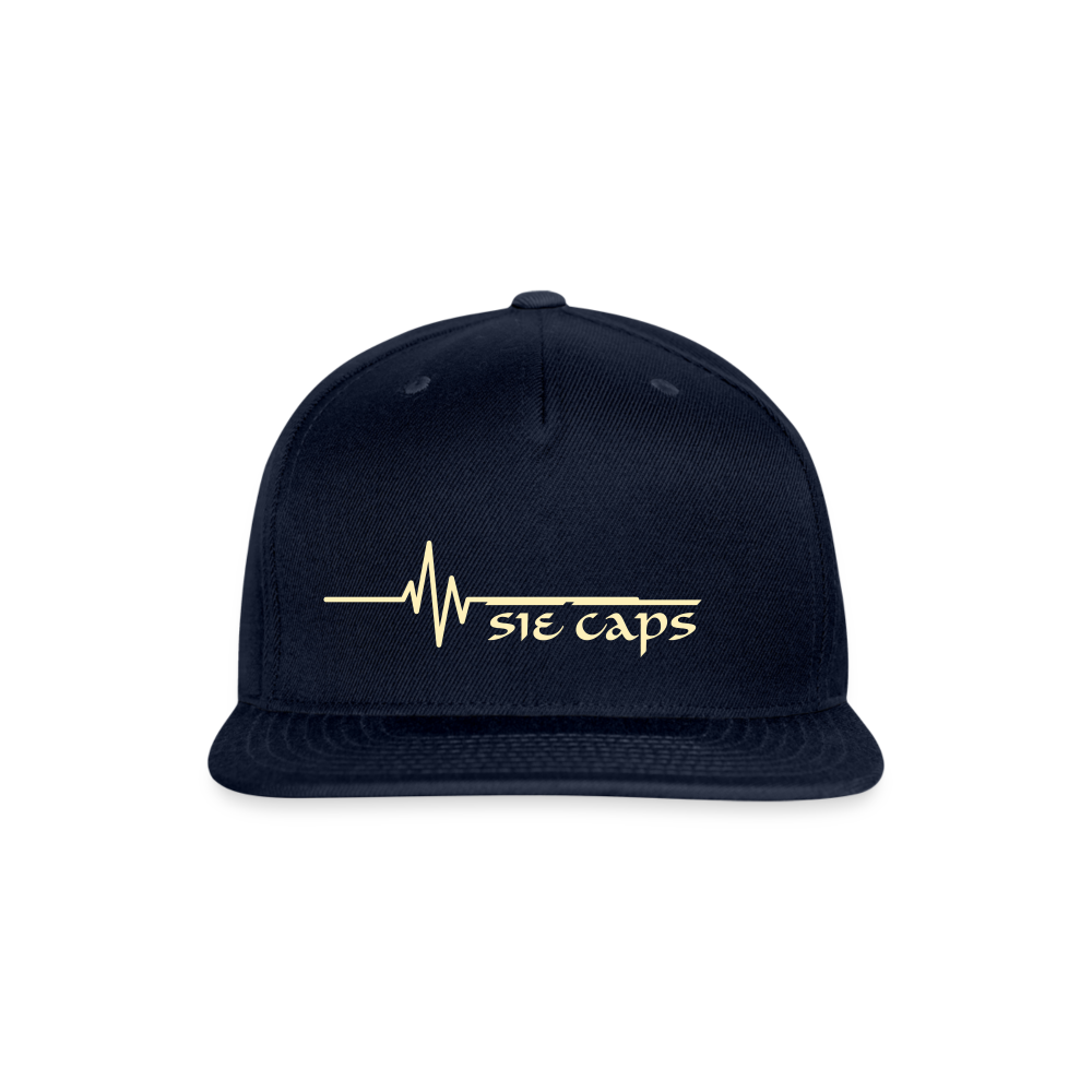 SIE CAPS "PULSE" Snapback Baseball Cap - navy