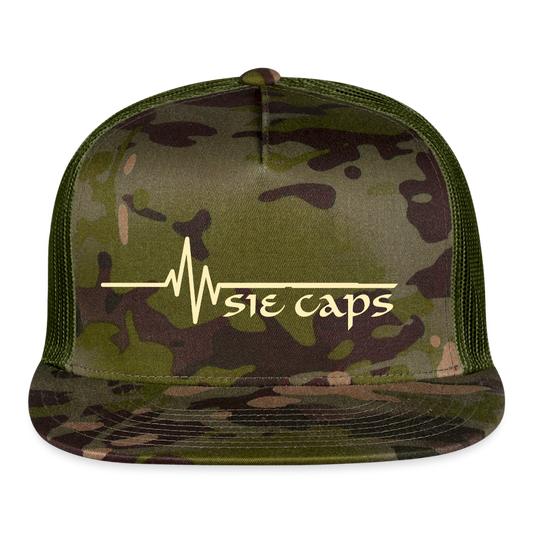 SIE CAPS "PULSE" Snapback Camo Cap - MultiCam\green